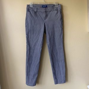 Old Navy Checkered Ankle Pants